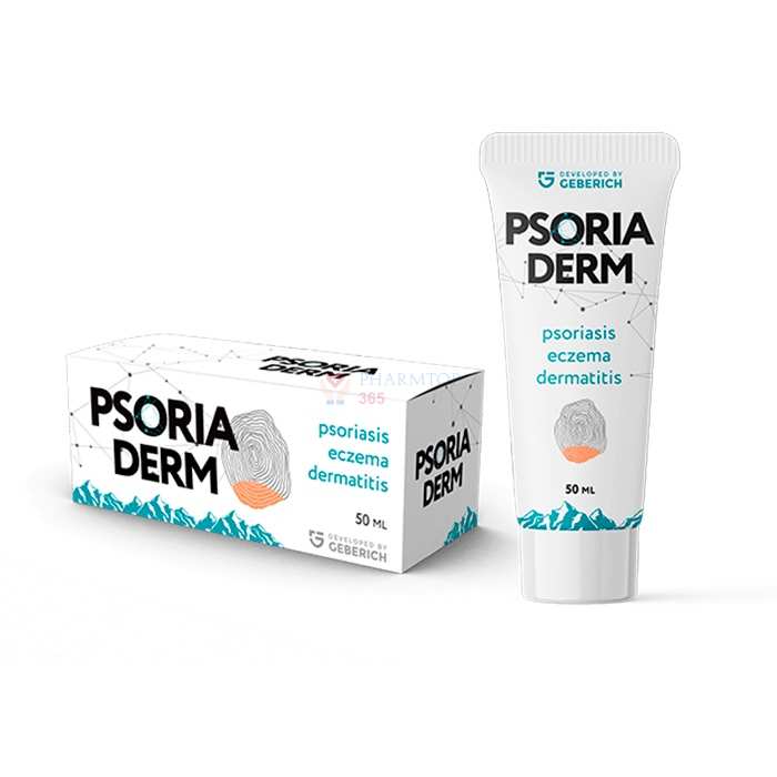 Psoriaderm - crema-gel contra los síntomas de la psoriasis en la terraza