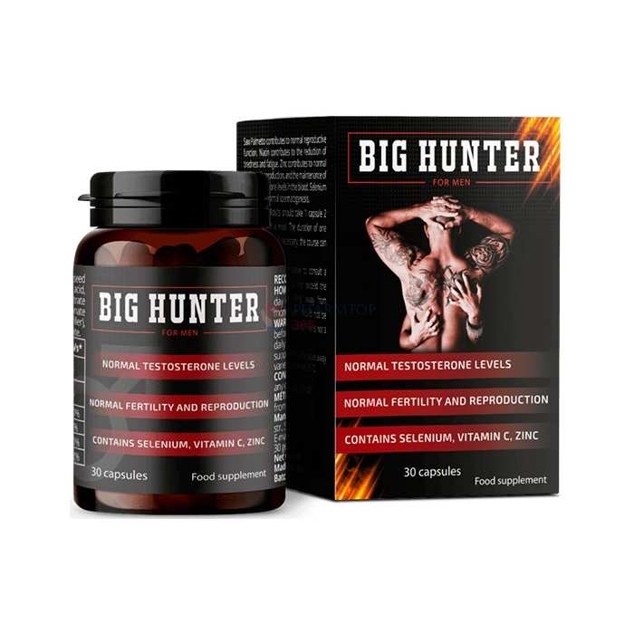 Big Hunter - cápsulas para la prostatitis en Elche