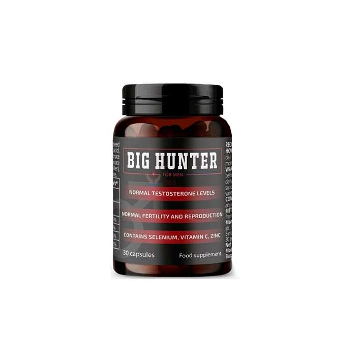 Big Hunter - cápsulas para la prostatitis en Vitoria