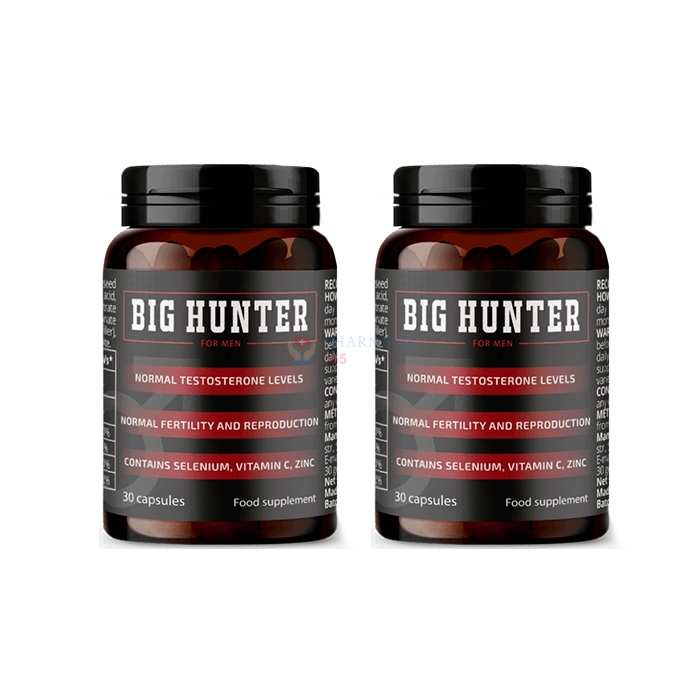 Big Hunter - cápsulas para la prostatitis en Vitoria